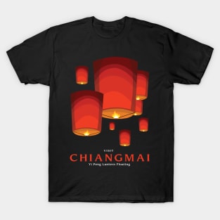 Yi Peng Lantern Floating T-Shirt